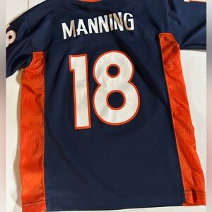 DENVER BROCOS MANNING #12 jersey youth size small (8)